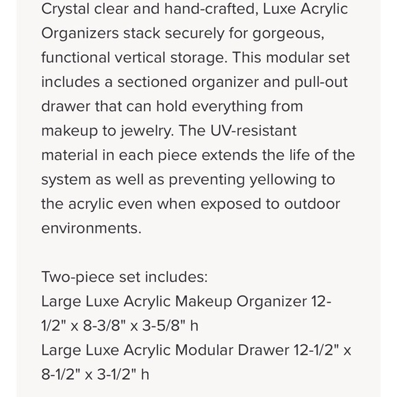 Makeup Organizer - Picture 2 of 4